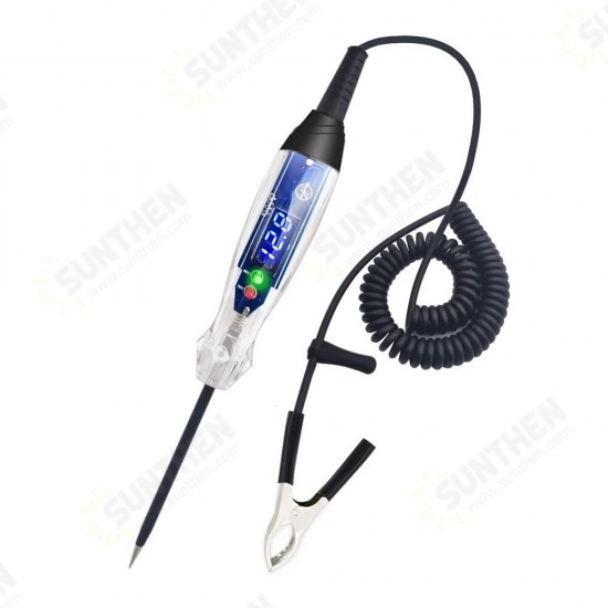 NS836 3-60V LED Digital Display Bidirectional Voltage Tester Handheld Portable Car Circuit Tester Automotive Maintenance Testing Tool