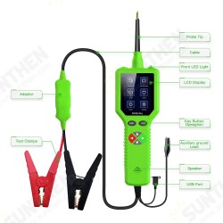 P100 Pro 9V-30V Fault Circuit Detector Automotive Intelligent Diagnostic Instrument Voltage Resistance Measurement P100 Pro 9V-30V Fault Circuit Detector Automotive Intelligent Diagnostic Instrument Voltage Resistance Measurement