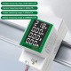 008 AC50-300V/100A LCD Screen Digital Display Multifunctional Guide Rail Table Voltage Tester Ammeter Voltmeter with Backlight