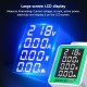 008 AC50-300V/100A LCD Screen Digital Display Multifunctional Guide Rail Table Voltage Tester Ammeter Voltmeter with Backlight