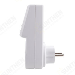 TS-T01-EU/US/UK/AU Plug 24 Hours Timing Socket Home Kitchen Timer Switch Socket Electronic Timer Infinite Cycle TS-T01-EU/US/UK/AU Plug 24 Hours Timing Socket Home Kitchen Timer Switch Socket Electronic Timer Infinite Cycle