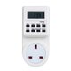 TS-T01-EU/US/UK/AU Plug 24 Hours Timing Socket Home Kitchen Timer Switch Socket Electronic Timer Infinite Cycle