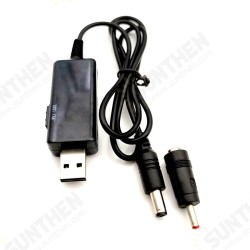 USB Boost Converter DC 5V To 9V/12V +5.5/3.5MM Double-Head Adjustable Power Converter Connector with LED Display USB Boost Converter DC 5V To 9V/12V +5.5/3.5MM Double-Head Adjustable Power Converter Connector with LED Display