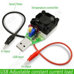 USB DC Electronic Load Resistor Battery Power Bank Capacity Testing Charger Adjustable Constant Current Voltage Aging Discharge USB DC Electronic Load Resistor Battery Power Bank Capacity Testing Charger Adjustable Constant Current Voltage Aging Discharge