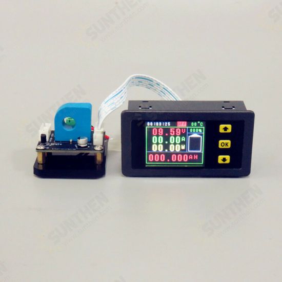 VAH45005S/VAH45010S 1.8-Inch Color Screen High-Precision Voltage and Current Meter Temperature/Coulomb/Capacity/Power Measurement VAH45005S/VAH45010S 1.8-Inch Color Screen High-Precision Voltage and Current Meter Temperature/Coulomb/Capacity/Power Measurement