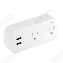 WIFI Control Smart Socket Switch Timing Socket with Voice Control USB Port WIFI Control Smart Socket Switch Timing Socket with Voice Control USB Port