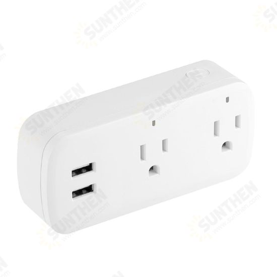 WIFI Control Smart Socket Switch Timing Socket with Voice Control USB Port WIFI Control Smart Socket Switch Timing Socket with Voice Control USB Port
