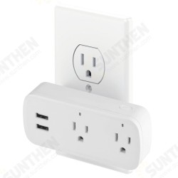 WIFI Control Smart Socket Switch Timing Socket with Voice Control USB Port WIFI Control Smart Socket Switch Timing Socket with Voice Control USB Port