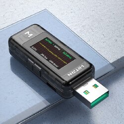 A2 A2L 0.96 inch IPS Display USB Voltage and Ammeter Mobile Phone Fast Charging Detector Measuring Instrument USB Tester A2 A2L 0.96 inch IPS Display USB Voltage and Ammeter Mobile Phone Fast Charging Detector Measuring Instrument USB Tester