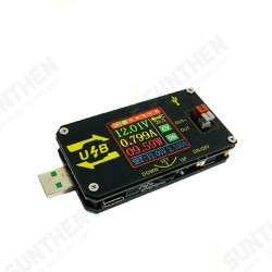 XY-UDP CNC USB Color Screen Power Supply Voltage Step-down Module Constant Voltage Constant Current 5V to 9V 12V 24V USB Voltage Controller USB Tester XY-UDP CNC USB Color Screen Power Supply Voltage Step-down Module Constant Voltage Constant Current 5V to 9V 12V 24V USB Voltage Controller USB Tester