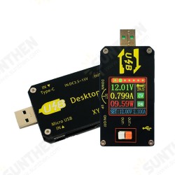 XY-UDP CNC USB Color Screen Power Supply Voltage Step-down Module Constant Voltage Constant Current 5V to 9V 12V 24V USB Voltage Controller USB Tester XY-UDP CNC USB Color Screen Power Supply Voltage Step-down Module Constant Voltage Constant Current 5V to 9V 12V 24V USB Voltage Controller USB Tester