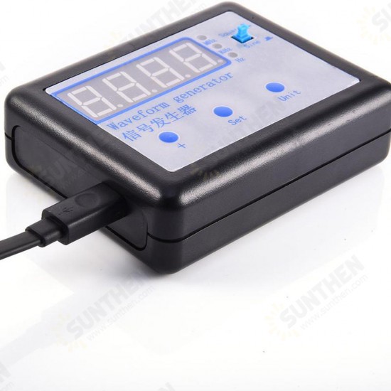 WG100 Micro USB 4.2V 10MS/S Digital Signal Function Generator Frequency Meter Waveform Generator