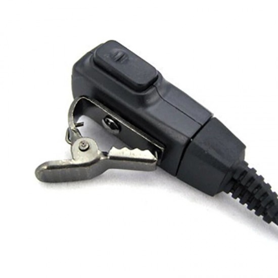 1 Pin FBI Earhook Earpiece D Type Headset PTT for Motorola Talkabout Portable Radio TLKR T4 T60 T80 MR350R Walkie Talkie FR
