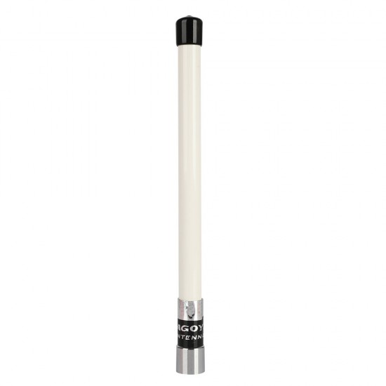 144/430MHz NL-350 PL259 Dual Band Fiber Glass Aerial High Gain Antenna for Two Way Radio Transceiver