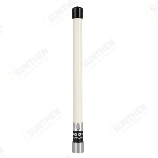 144/430MHz NL-350 PL259 Dual Band Fiber Glass Aerial High Gain Antenna for Two Way Radio Transceiver