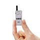 1500mAh Super Mini Walkie Talkie UHF 400-470MHz Ultra Slim Drop Resistant Portable Two Way Radio