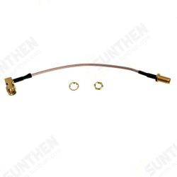 15cm SMA Female Bulkhead To SMA Male RA Plug Right Angle Pigtail Cable RG316 15cm SMA Female Bulkhead To SMA Male RA Plug Right Angle Pigtail Cable RG316