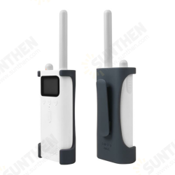 1PC Walkie Talkie Protection Back Clip Case Soft Cover Anti-slip Protector For baofeng 1PC Walkie Talkie Protection Back Clip Case Soft Cover Anti-slip Protector For baofeng