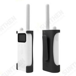 1PC Walkie Talkie Protection Back Clip Case Soft Cover Anti-slip Protector For baofeng 1PC Walkie Talkie Protection Back Clip Case Soft Cover Anti-slip Protector For baofeng