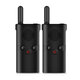 1Pairs PMR446 FRS Handheld Walkie Talkie 400-480MHz LCD Display Anti Drop TYPE-C Charging Portable Outdoor Civilian Hotel Two Way Radio