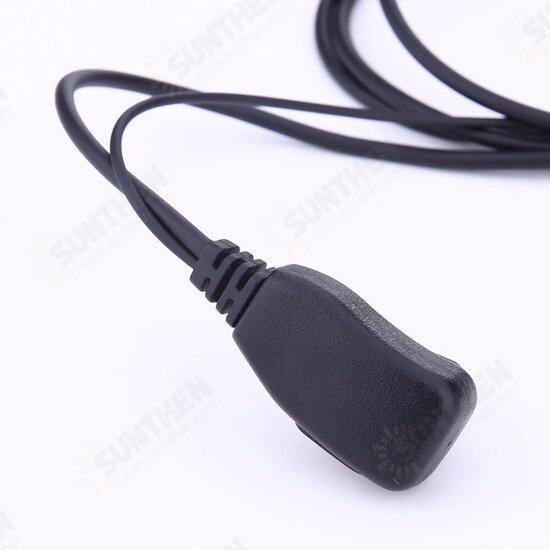 2 PIN Earpiece Headset PTT MIC 1m Ear Hook Walkie Talkie Earbud Interphone Earphone Earpiece for UV5R/KENWOOD/HYT