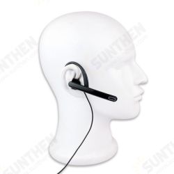 2 Pin Ear Earpiece Microphone PTT Headset for Walkie Talkie UV-5R 777 888s Kenwood Puxing HYT