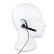 2 Pin Ear Earpiece Microphone PTT Headset for Walkie Talkie UV-5R 777 888s Kenwood Puxing HYT