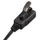 2 Pin Flexible Acoustic Tube Mic Earphone for Kenwood TYT Walkie Talkie Two Way Radio Headset