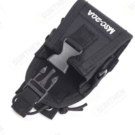 2Pcs MSC-20A Nylon Carry Case Radio Case Holder for UV-5R UV-82 UV-888S UV-9R Walkie Talkie