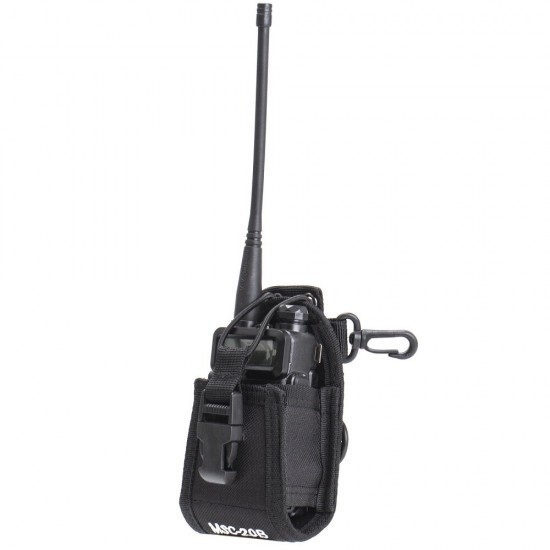 2Pcs MSC-20B Two Way Radio Case for Walkie Talkie UV-5R UV-82 UV9R Plus UV-888S For Motorola HT750 Radio
