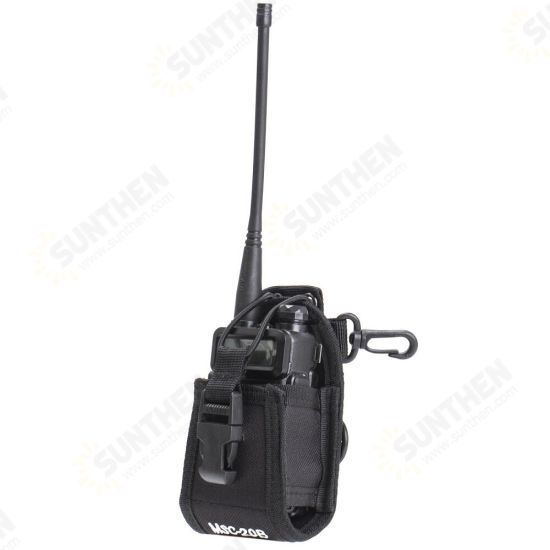 2Pcs MSC-20B Two Way Radio Case for Walkie Talkie UV-5R UV-82 UV9R Plus UV-888S For Motorola HT750 Radio