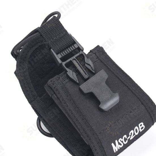 2Pcs MSC-20B Two Way Radio Case for Walkie Talkie UV-5R UV-82 UV9R Plus UV-888S For Motorola HT750 Radio