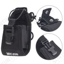 2Pcs MSC-20B Two Way Radio Case for Walkie Talkie UV-5R UV-82 UV9R Plus UV-888S For Motorola HT750 Radio 2Pcs MSC-20B Two Way Radio Case for Walkie Talkie UV-5R UV-82 UV9R Plus UV-888S For Motorola HT750 Radio