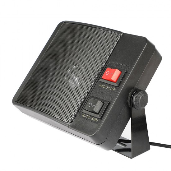 3.5mm Diamond Heavy Duty TS-750 External Speaker for walkie talkie QYT YAESU ICOM KENWOODs CB Two Way Radio Car Mobile Radio