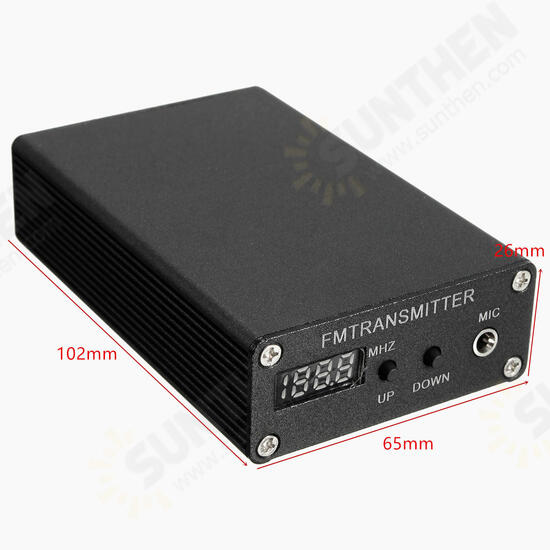 5W Stereo Digital FM Transmitter FM Radio Transmitter Mini FM Radio Station 5W Stereo Digital FM Transmitter FM Radio Transmitter Mini FM Radio Station