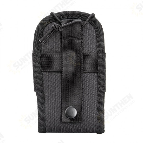 600D Tactical Molle Radio Walkie Talkie Pouch Waist Bag Portable Interphone Holster Carry Bag for Hunting Camping