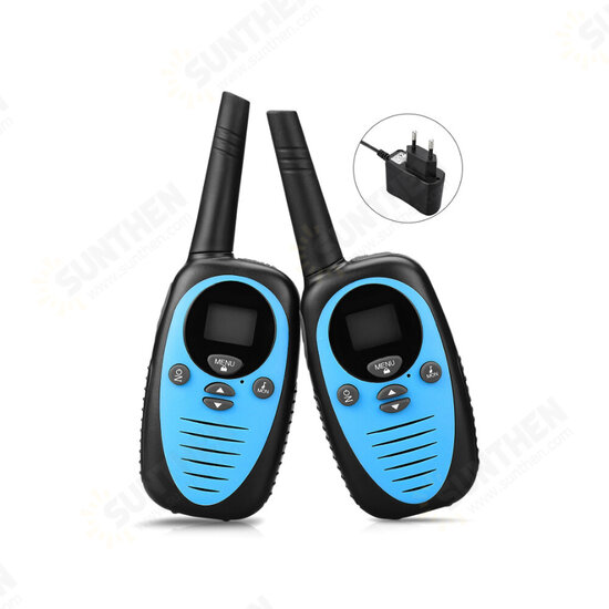 A Pair of XF-508 0.5W Mini Kids Walkie Talkie Waterproof 22 Channels 1-3km Distance Handheld Dual Band Two Way Radio Driving Civilian Interphone