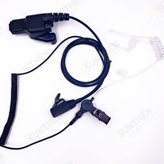 Adjustable Throat Mic Earphone Microphone Suitable for Motorola XTS3000 / 5100 / HT1000 / 5000 / MTS2000 / 9000 MTX960 Headphones