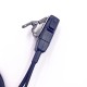 Adjustable Throat Mic Earphone Microphone Suitable for Motorola XTS3000 / 5100 / HT1000 / 5000 / MTS2000 / 9000 MTX960 Headphones