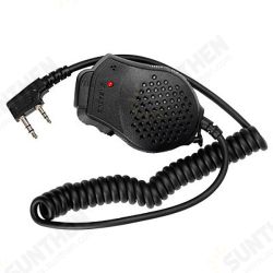 8D82 Handheld Microphone Speaker Double PTT Speaker Radio Walkie Talkie Accessories 8D82 Handheld Microphone Speaker Double PTT Speaker Radio Walkie Talkie Accessories