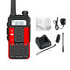 BF-UV10R 10W 8800mAh Walkie Talkie Waterproof 5-15KM 128 Channel Dual Band Two Way Radio Outdoor Climbing AU Plug