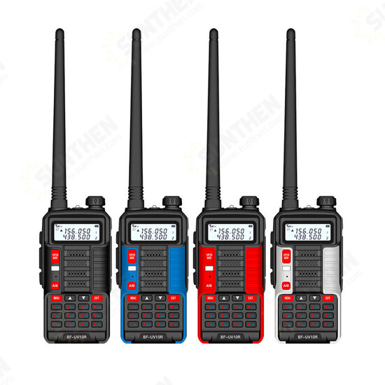 BF-UV10R 4800mAh 10W Two-way Handheld Radio UV Dual Blue Walkie Talkie 128 Channels LED Flashlight USB BF-UV10R 4800mAh 10W Two-way Handheld Radio UV Dual Blue Walkie Talkie 128 Channels LED Flashlight USB