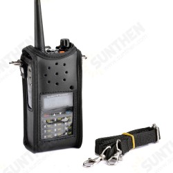 UV9R PLUS Walkie Talkie Leather Storage Bag Interphone Protector Cover For A58/9700 UV9R PLUS Walkie Talkie Leather Storage Bag Interphone Protector Cover For A58/9700