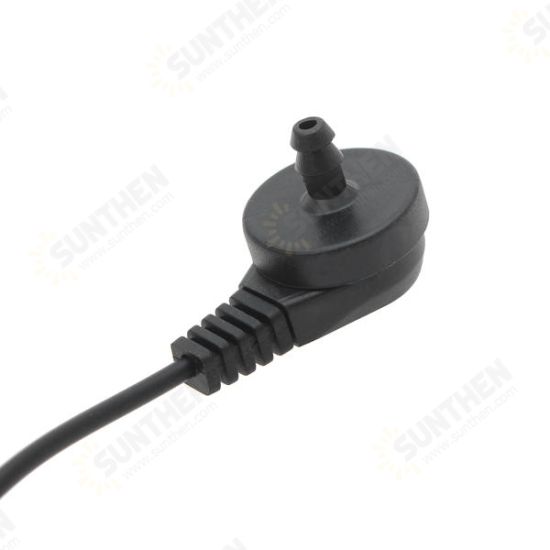 88S-K Cool Walkie Talkie Acoustic Tube Earphone Black