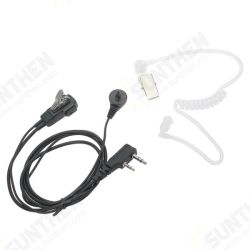 88S-K Cool Walkie Talkie Acoustic Tube Earphone Black 88S-K Cool Walkie Talkie Acoustic Tube Earphone Black