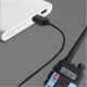 BF UV10R 10W High Power USB Walkie Talkie 10 Watts VHF UHF Ham Radio Station UV-10R CB Radio Transmitter USB Transceiver