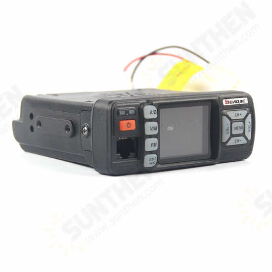 BJ-318 Dual Band Car Mobile Radio VHF 136-174Mhz UHF 400-490MHz 256CH 25W Two Way Radio FM Transceiver Walkie Talkie