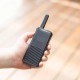 2190mAh Wireless MINI Walkie-talkie Bluetooth Headset TYPE-C Charging Waterproof Outdoor Indoor 100 Hours Call Walkie-talkie