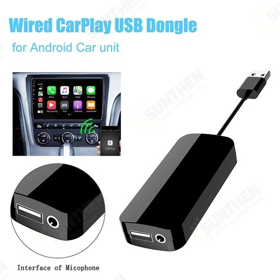 Adapter Box Voice Control Android Auto Car Navigation Wireless For Apple System USB Mobile Phone Interconnection Screen