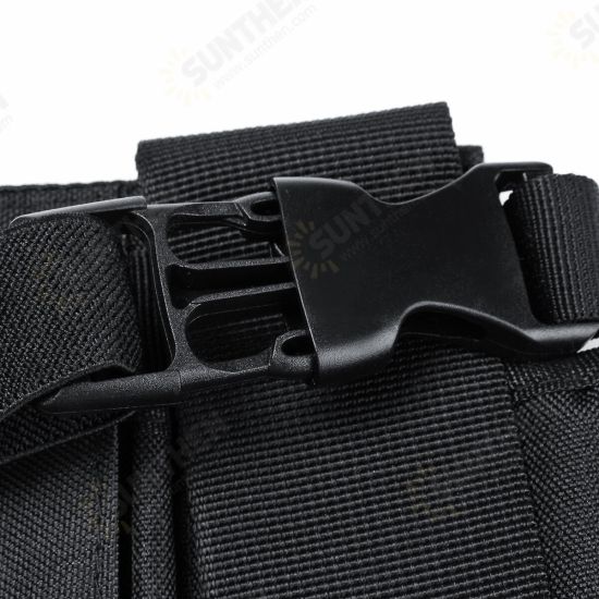 Chest 3 Pocket Harness Nylon Bag Pack Backpack Holster for Radio Walkie Talkie Two Way Radio